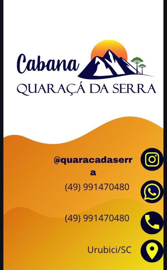 Cabana Quaraca Da Serra Urubici Exterior foto
