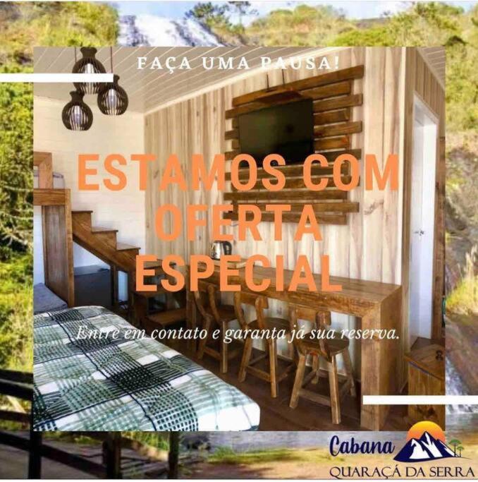 Cabana Quaraca Da Serra Urubici Exterior foto
